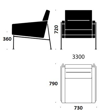 Кресло 3300 series Easy chair в Нижнем Новгороде