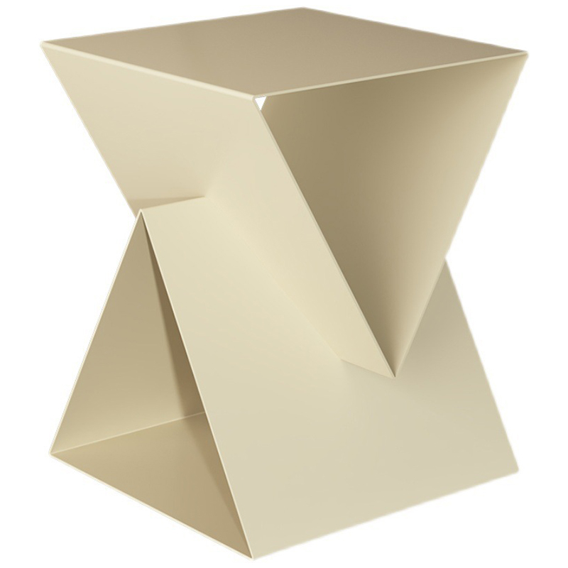 Приставной стол Two Triangles Beige Side Table Бежевый в Нижнем Новгороде | Loft Concept 