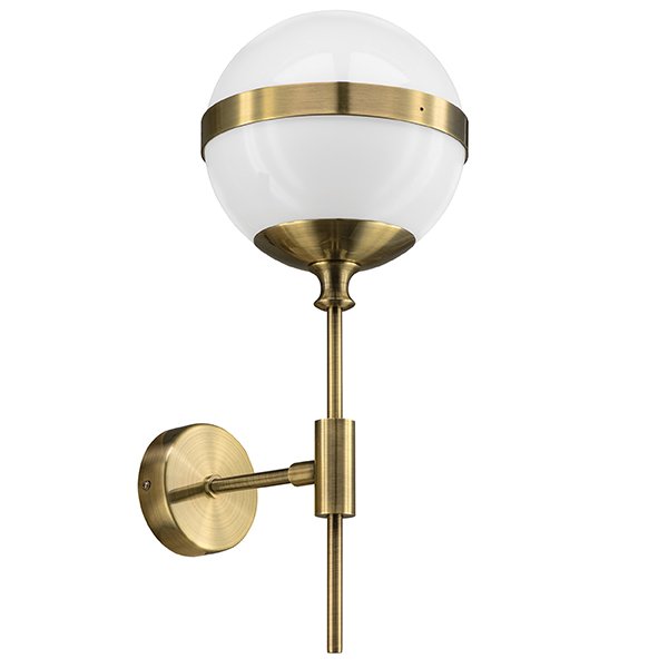 Бра Peggy Wall Lamp Gold Бронза Белый в Нижнем Новгороде | Loft Concept 