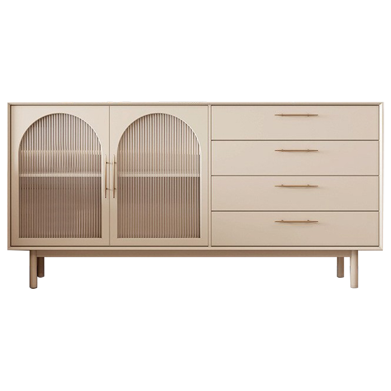 Комод Trystan Arch Chest of Drawers Бежевый Золотой в Нижнем Новгороде | Loft Concept 