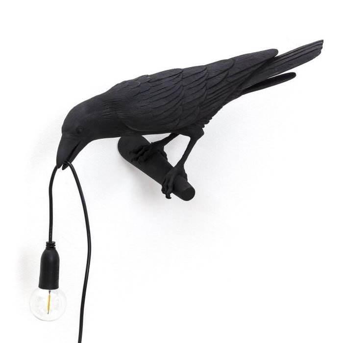 Бра Seletti Bird Lamp Black Looking Черный в Нижнем Новгороде | Loft Concept 