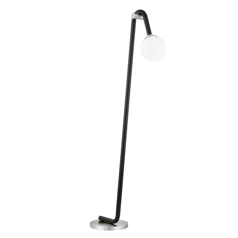 Торшер Paulson floppy floor lamp chrome Черный Хром в Нижнем Новгороде | Loft Concept 