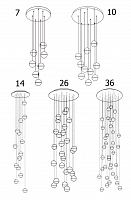 Люстра Bocci 14 Round Chandelier Led Crystal Glass в Нижнем Новгороде