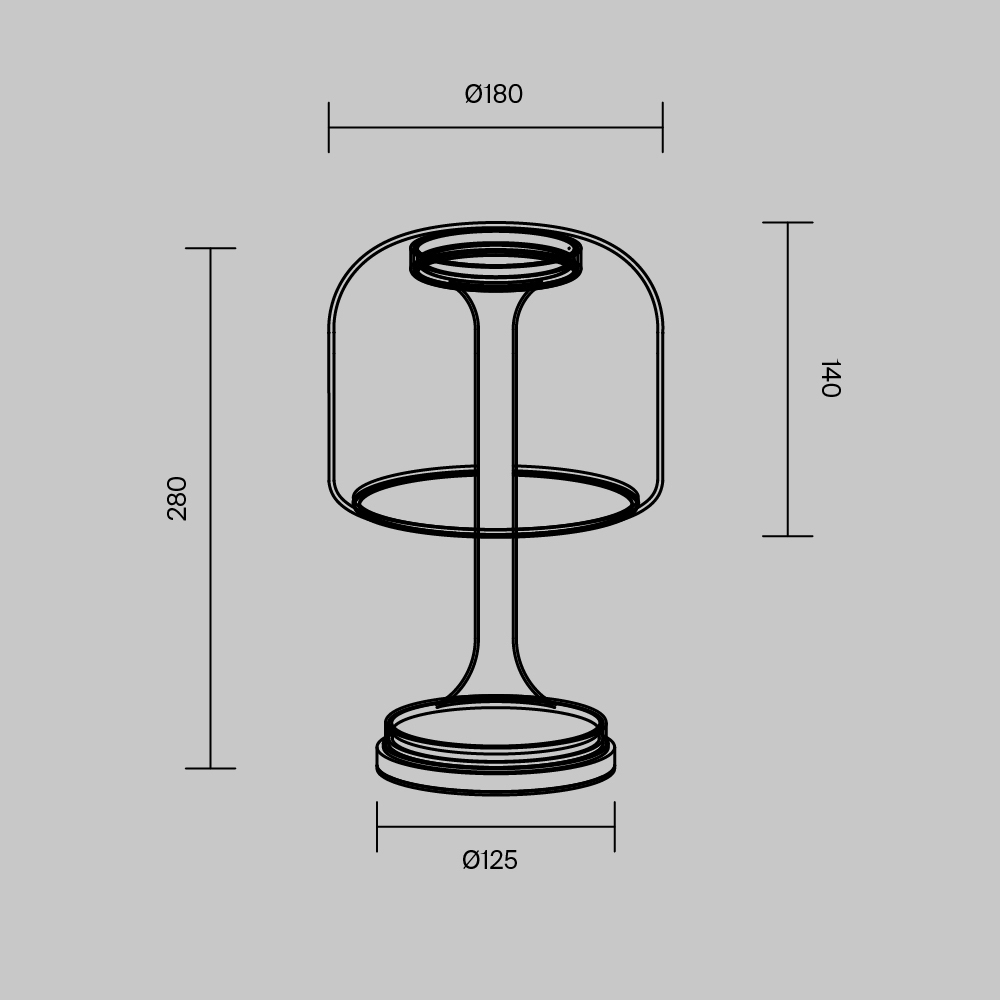 Настольный светильник Spirito 3000К 13Вт в Нижнем Новгороде