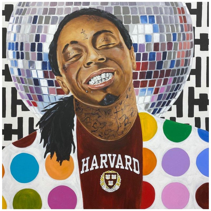 Картина Harvard Disco Weezy Мульти в Нижнем Новгороде | Loft Concept 