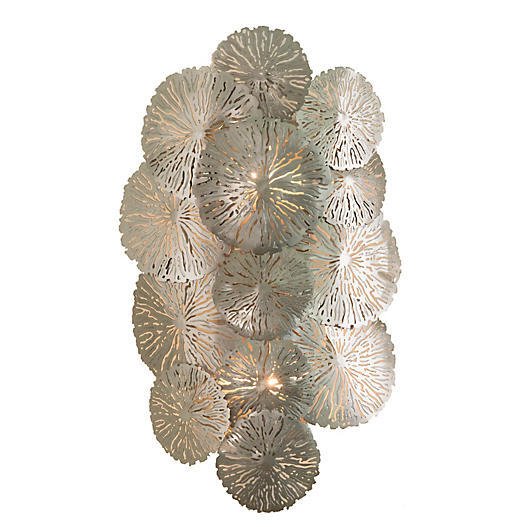 Бра Lily Pad Wall Sconce Nickel Серебряный в Нижнем Новгороде | Loft Concept 