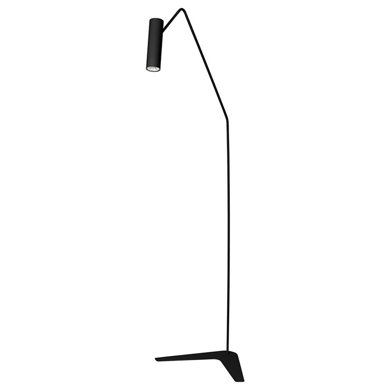 Торшер Tibo Trumpet Floor Lamp black Черный в Нижнем Новгороде | Loft Concept 