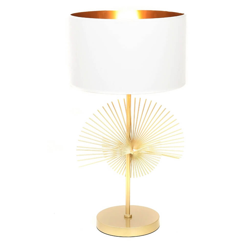 Настольная лампа Genoveva Table lamp white Белый Золотой в Нижнем Новгороде | Loft Concept 