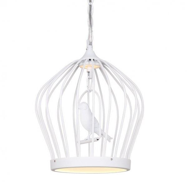 Люстра Birdcage Chandelier White Белый в Нижнем Новгороде | Loft Concept 