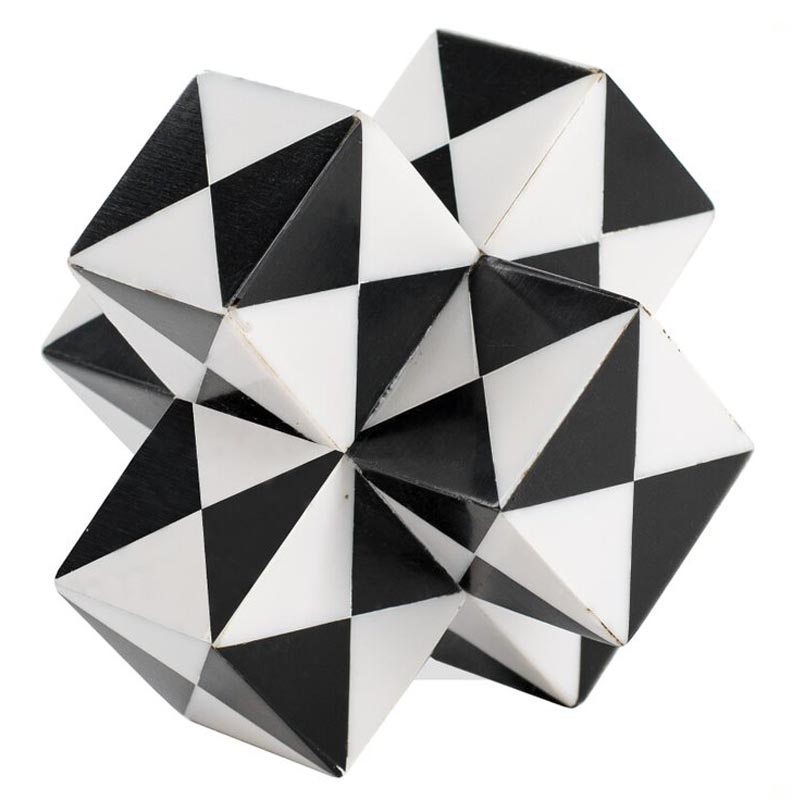 Статуэтка Geometric Figure black and white Черный Белый в Нижнем Новгороде | Loft Concept 