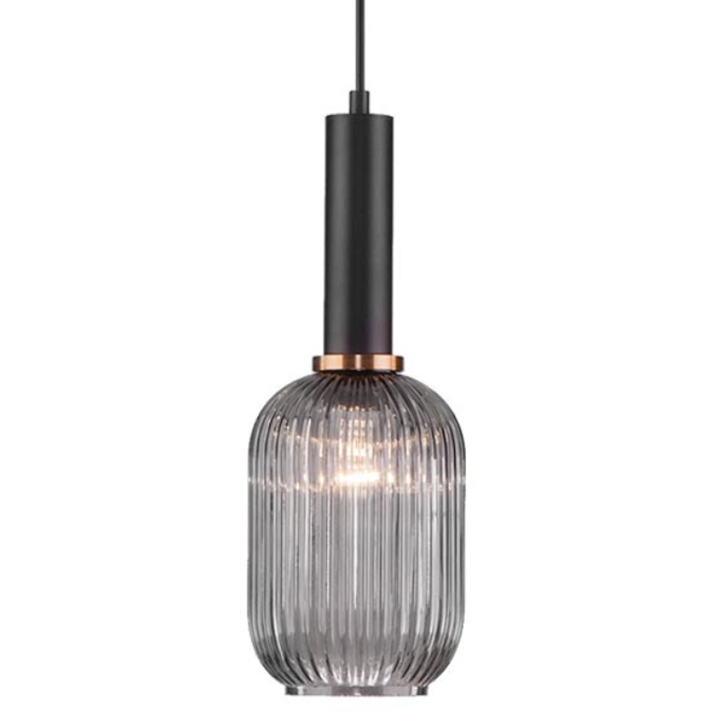 Светильник Ferm Living chinese lantern Gray III Серый (Gray) Черный в Нижнем Новгороде | Loft Concept 