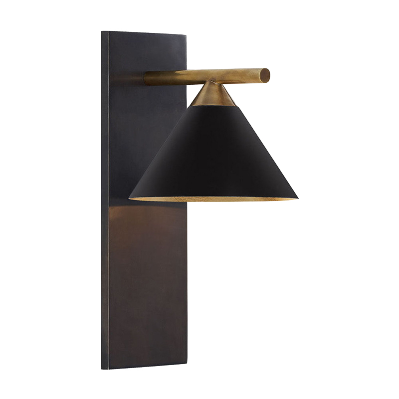 Бра CLEO SCONCE wall lamp Black Латунь Черный в Нижнем Новгороде | Loft Concept 