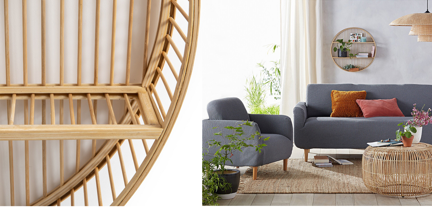 Полка Wicker Bamboo Shelf - фото №1