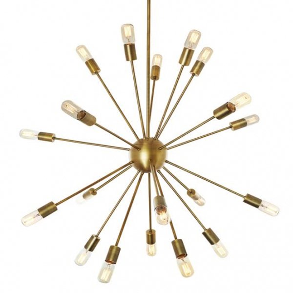 Люстра Sputnik Gold Chandelier  в Нижнем Новгороде | Loft Concept 