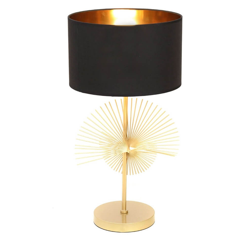 Настольная лампа Genoveva Table lamp black Черный Золотой в Нижнем Новгороде | Loft Concept 