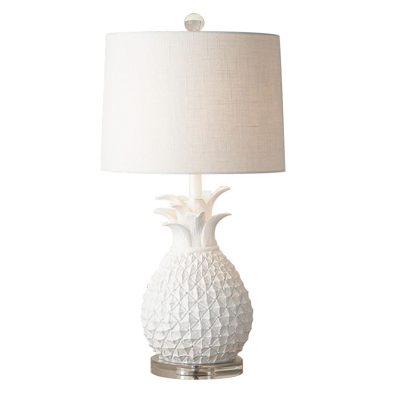 Настольная лампа White Pineapple Table lamp Белый в Нижнем Новгороде | Loft Concept 