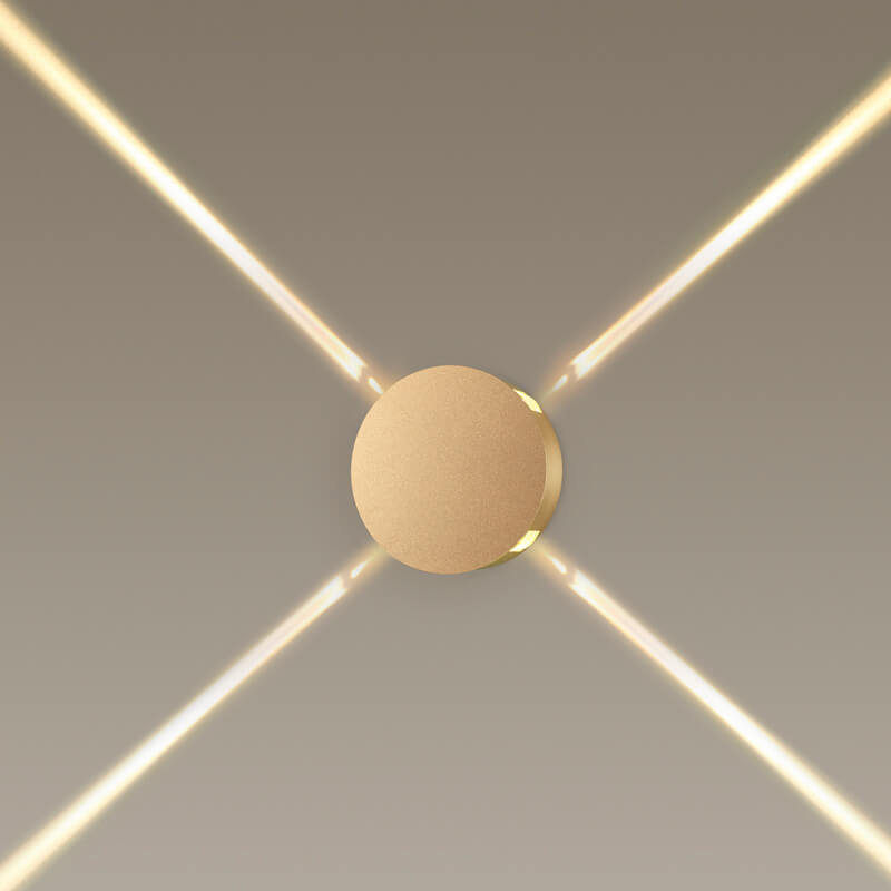 Спот Jedi Beam Sconce Circle gold Золотой в Нижнем Новгороде | Loft Concept 