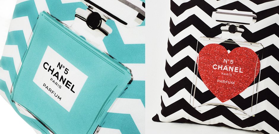 Декоративная подушка CHANEL № 5 - Loft-Concept в Нижнем Новгороде