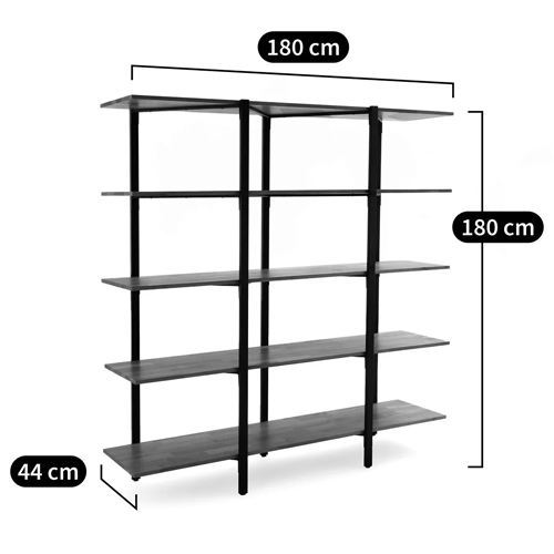 Стеллаж из массива дуба и стали Robson Rack Industrisal Metal Rust в Нижнем Новгороде