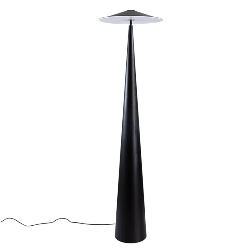 Дизайнерский Черный Торшер Modern Mushroom Floor Lamp Черный в Нижнем Новгороде | Loft Concept 