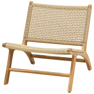 Кресло Wicker Rana lounge Chair Бежевый в Нижнем Новгороде | Loft Concept 