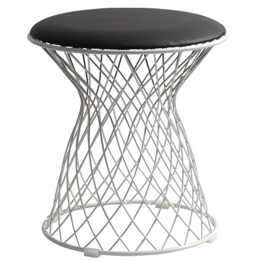 Табурет Wire Diamond Stool Красный Белый Черный в Нижнем Новгороде | Loft Concept 