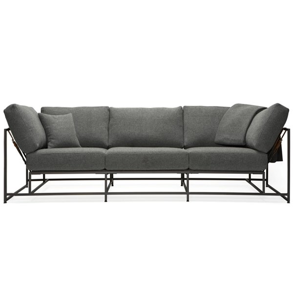 Диван Grey Wool Sofa Серый (Gray) в Нижнем Новгороде | Loft Concept 