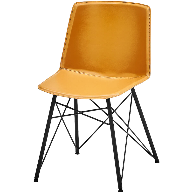 Стул Blaan Stool yellow Черный Желтый в Нижнем Новгороде | Loft Concept 