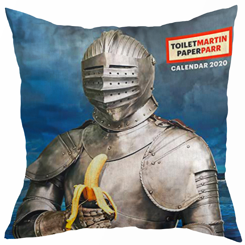 Декоративная подушка Seletti Cushion Knight Синий Серый Красный в Нижнем Новгороде | Loft Concept 