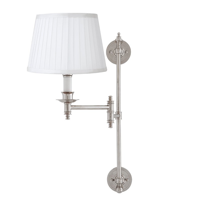 Бра Wall Lamp Indigo Nickel Никель Белый в Нижнем Новгороде | Loft Concept 