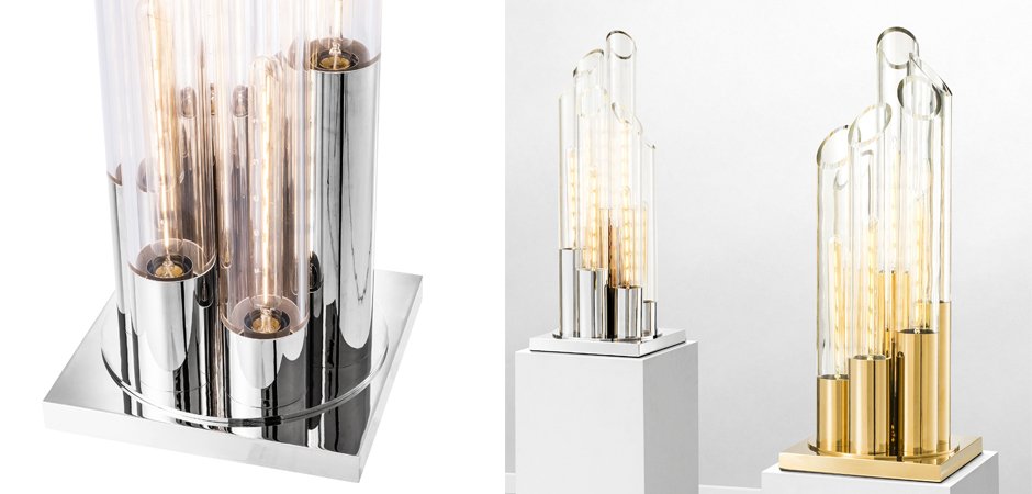 Настольная лампа Eichholtz Table Lamp Paradiso Nickel - Loft-Concept в Нижнем Новгороде