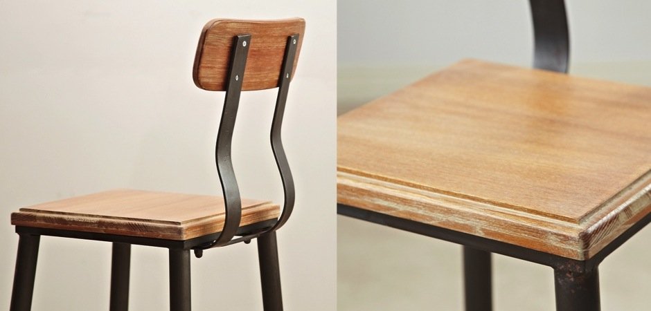 Барный стул Loft Wooden Барный стул Loft Wooden - Loft-Concept в Нижнем Новгороде