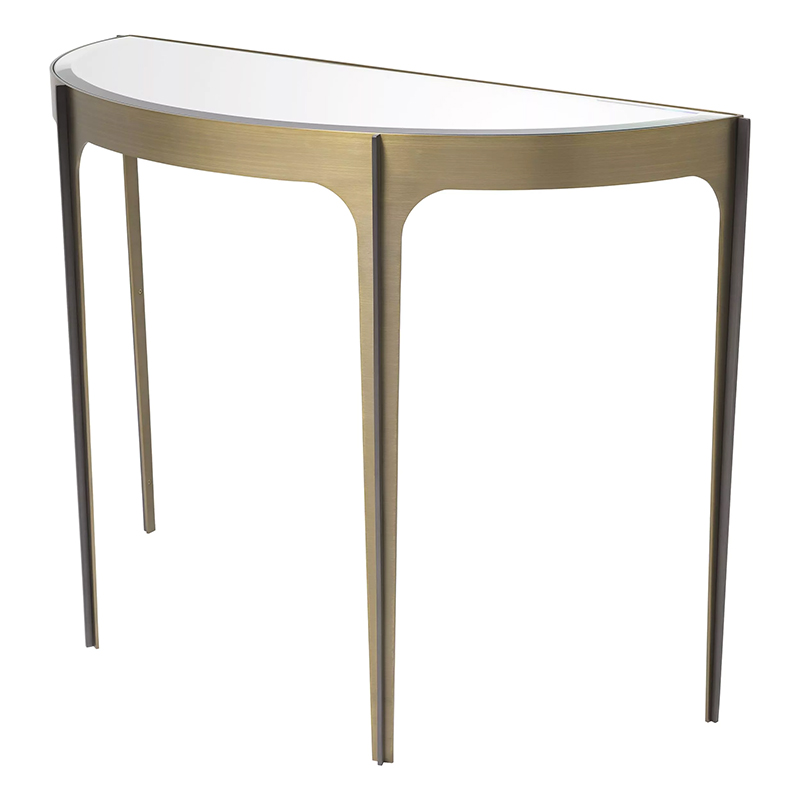 Консоль Eichholtz Console Table Artemisa Brass Латунь Зеркало в Нижнем Новгороде | Loft Concept 