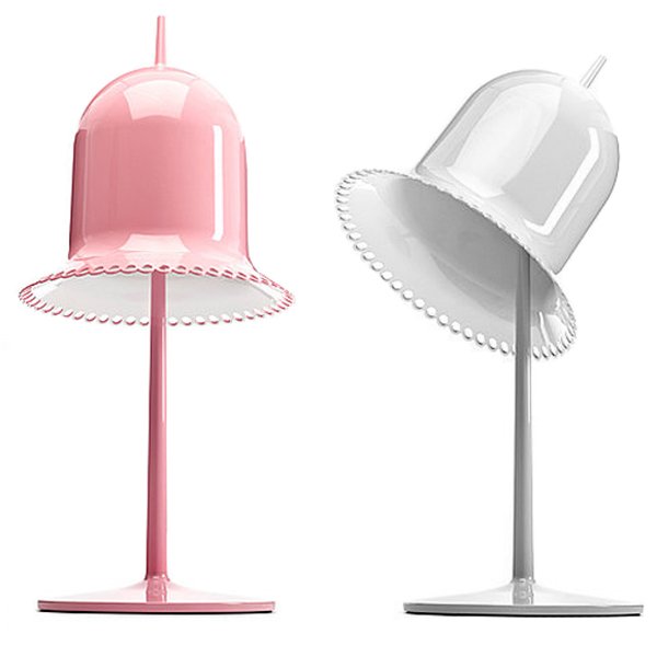 Настольная лампа Moooi Lolita Table lamp Сиреневый Розовый (Rose) Белый Черный в Нижнем Новгороде | Loft Concept 