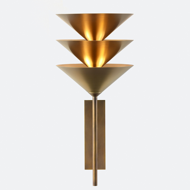 Бра WALL STACK III WALL SCONCE Латунь в Нижнем Новгороде | Loft Concept 