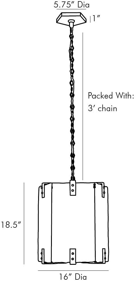 Люстра Arteriors TOMLIN PENDANT в Нижнем Новгороде