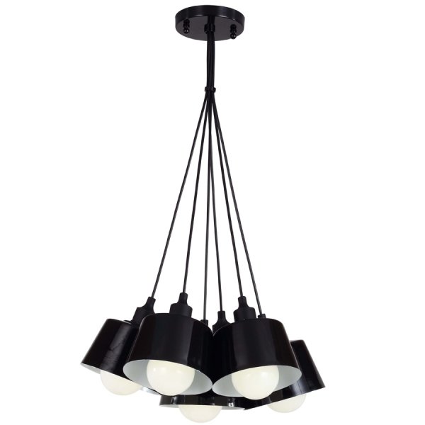 Люстра Compact Pendant Black Черный в Нижнем Новгороде | Loft Concept 