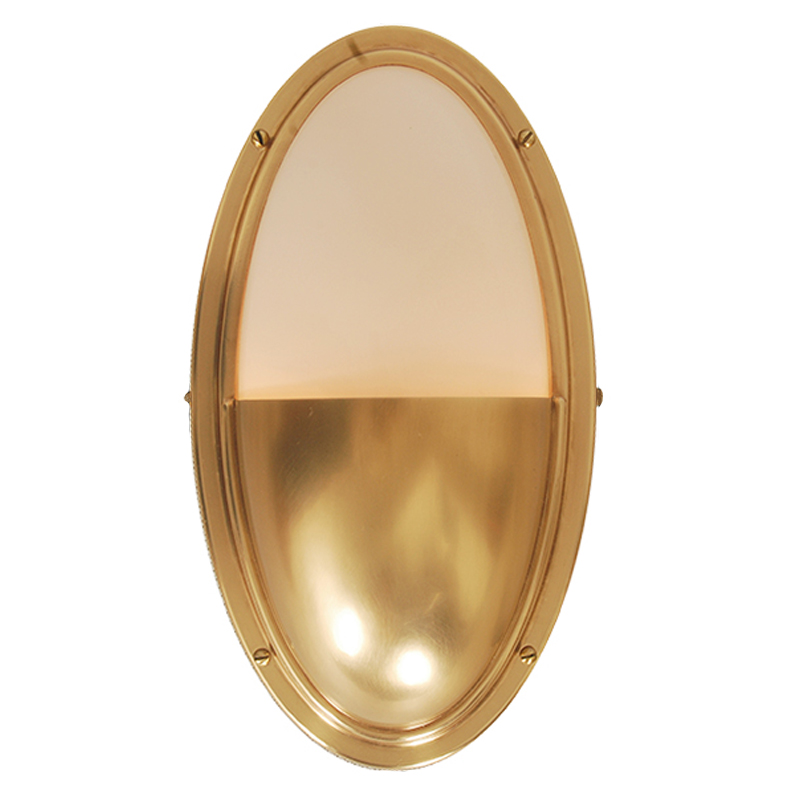 Бра Benita Loft Sconce gold Золотой Белое матовое стекло в Нижнем Новгороде | Loft Concept 