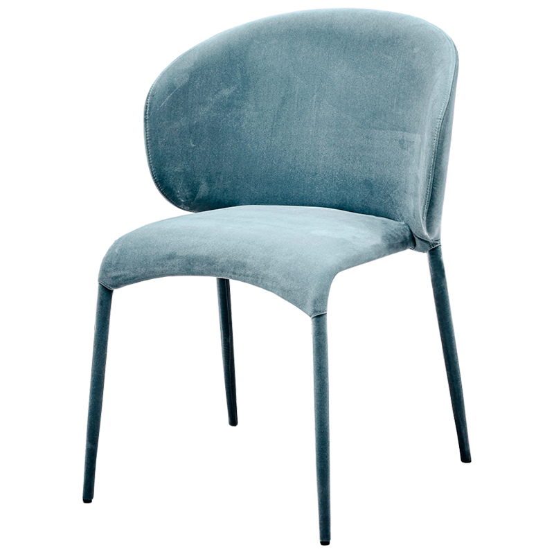 Стул Caroline Stool Pastel Blue Голубой пастельный в Нижнем Новгороде | Loft Concept 