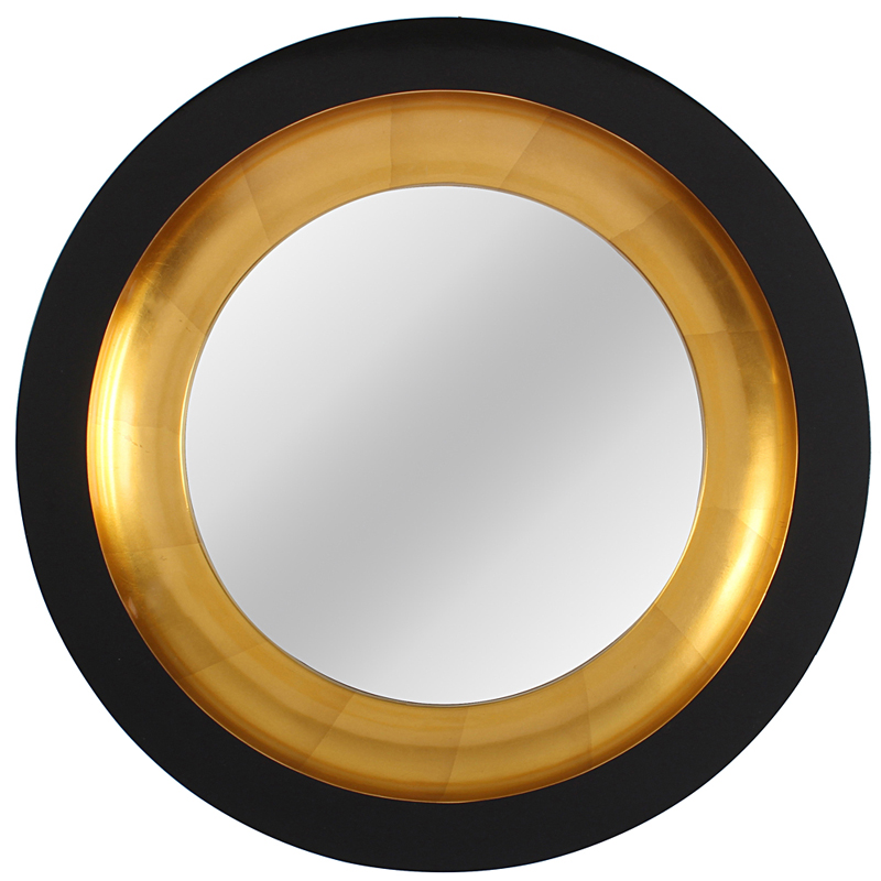 Зеркало Black and Gold Circle Mirror  в Нижнем Новгороде | Loft Concept 