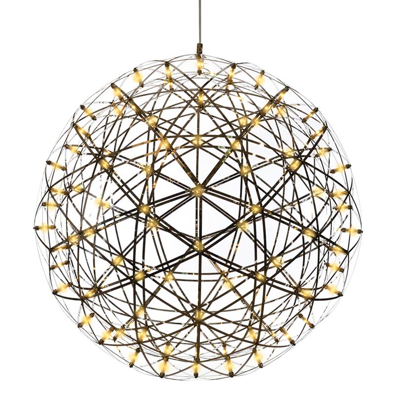 Люстра Moooi 3D Sphere Yellow lamp L Хром в Нижнем Новгороде | Loft Concept 