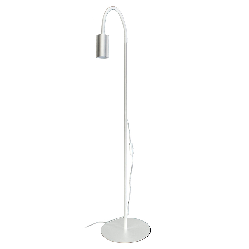 Торшер Noor Trumpet Floor Lamp white Белый Сталь в Нижнем Новгороде | Loft Concept 