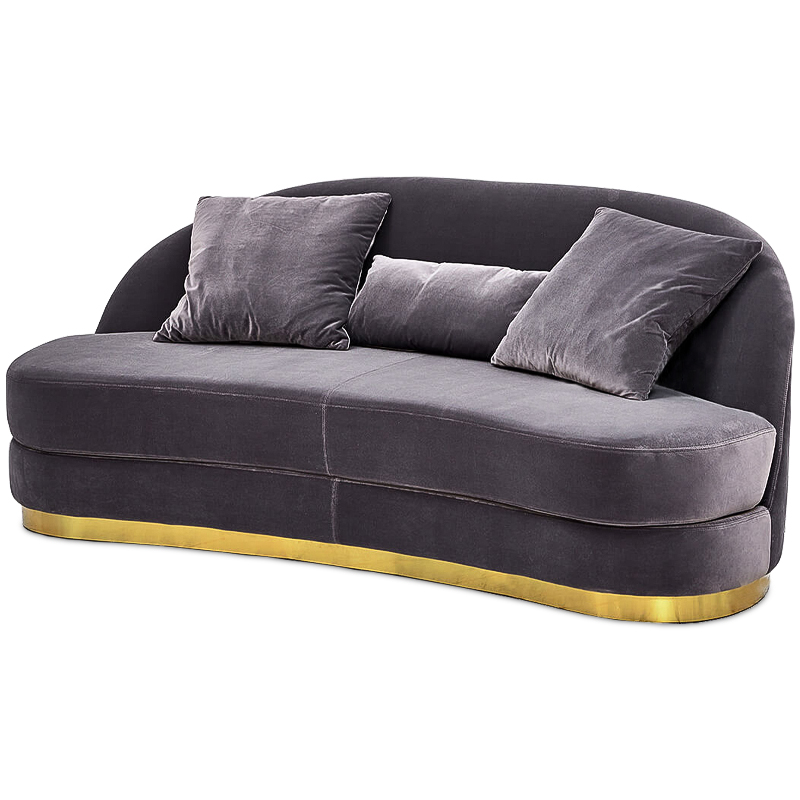 Диван Zalika Sofa Violet Dusk ( фиолетовый сумрак ) Глянцевое золото в Нижнем Новгороде | Loft Concept 