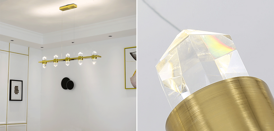Люстра large Crystals Line Brass Люстра large Crystals Line Brass - Loft-Concept в Нижнем Новгороде