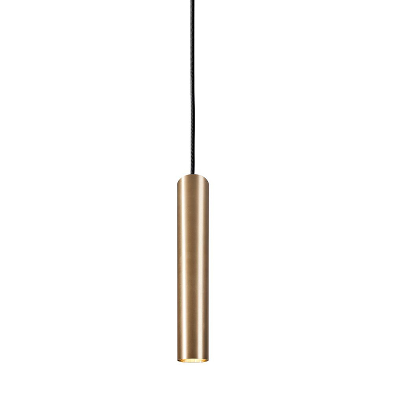 Подвесной светильник Luis Trumpet Tube Brass Lamp 40 Латунь в Нижнем Новгороде | Loft Concept 