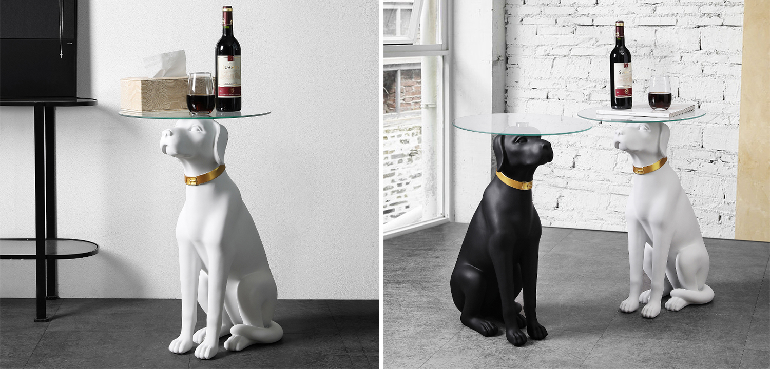 Приставной стол White Dog Table - фото