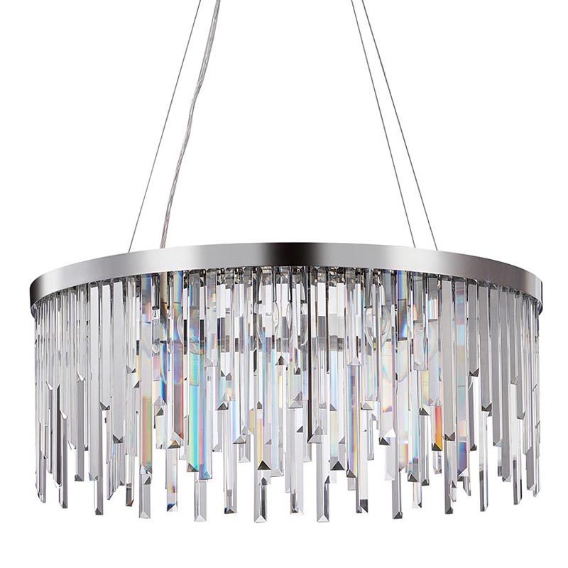 Люстра Bennett Chandelier chrome Хром Прозрачный в Нижнем Новгороде | Loft Concept 