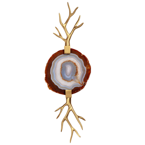 Бра Branch Agate Sconce emporium home Золотой в Нижнем Новгороде | Loft Concept 