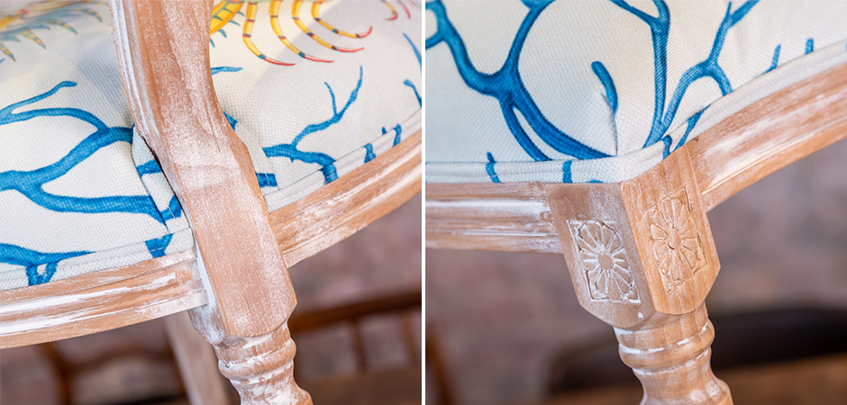 Мягкий стул Seabed Print 2 - фото №2