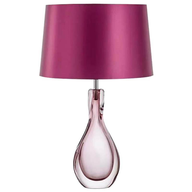 Настольная лампа Crystal Table Lamp Hot Pink Розовый в Нижнем Новгороде | Loft Concept 